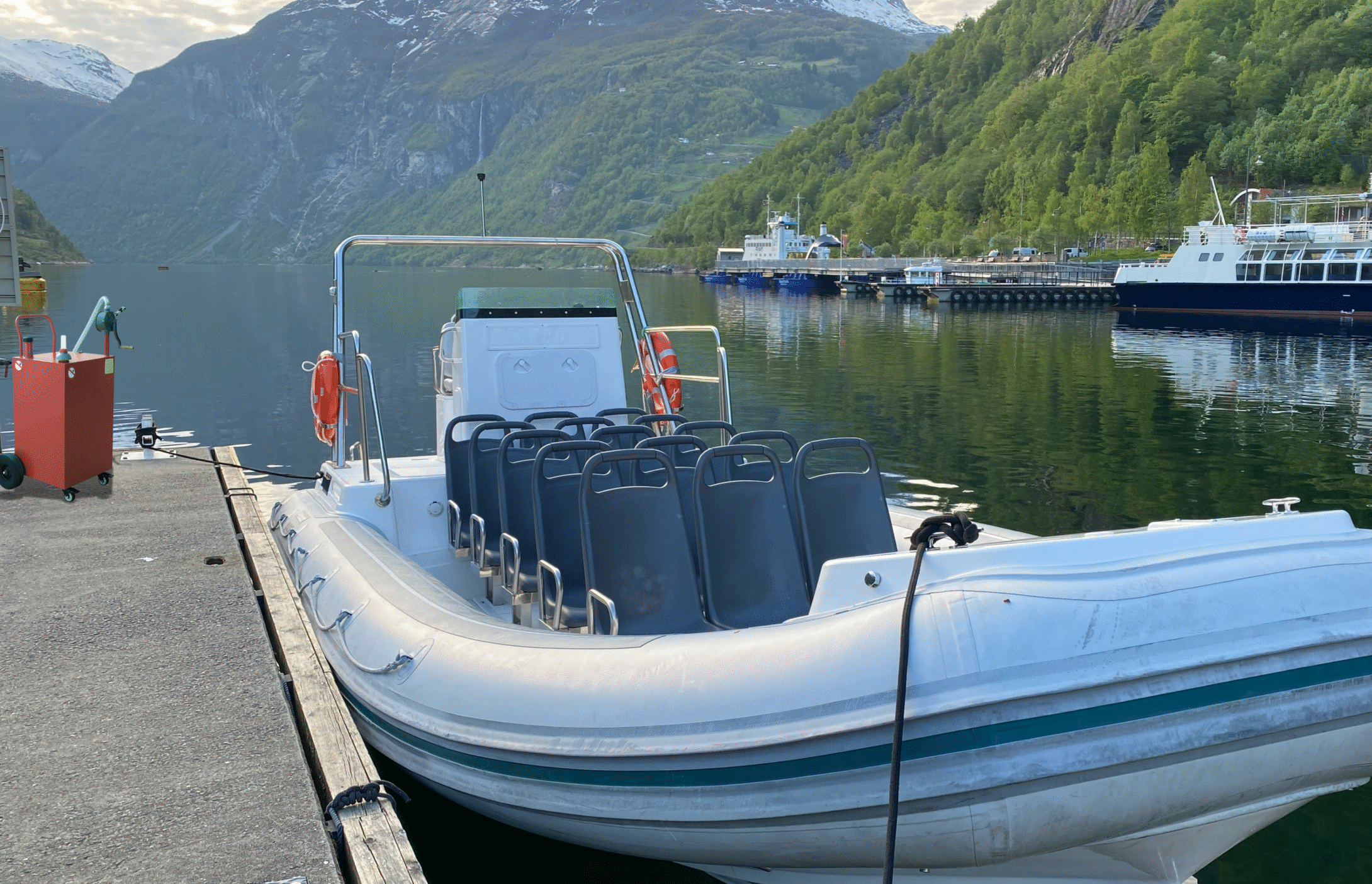 45 gallon portable fuel caddie can be used anywhere.