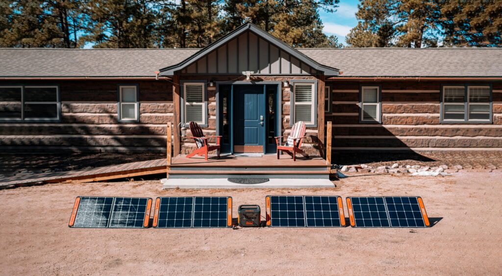 Solar panel and battery pack strong enough to power this entire home