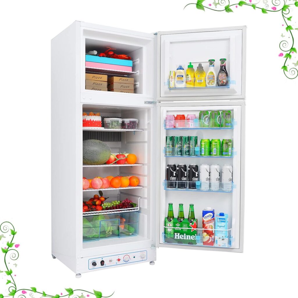 Techomey 9.4 Cu Ft Propane Refrigerator