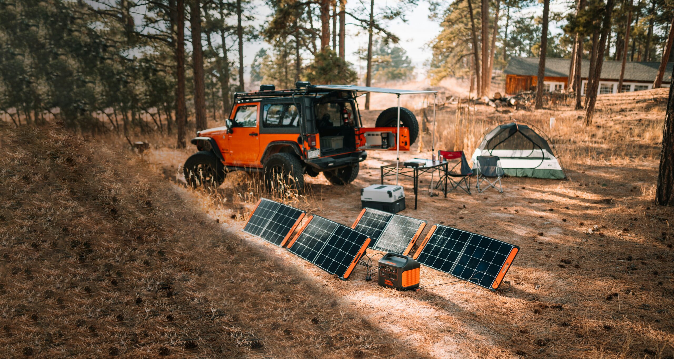 Portable Power Solar Station for Off-Grid Ease